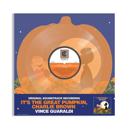 Vince Guaraldi It's The Great Pumpkin, Charlie Brown [Translucent Orange Pumpkin Shaped 33 1/3rpm LP]