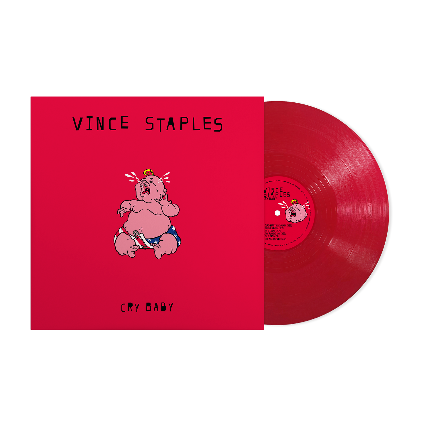 Vince Staples Cry Baby (Indie Exclusive) [Red LP]