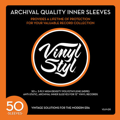 Vinyl Styl Vinyl Styl? Archive Quality Inner Record Sleeve (50)