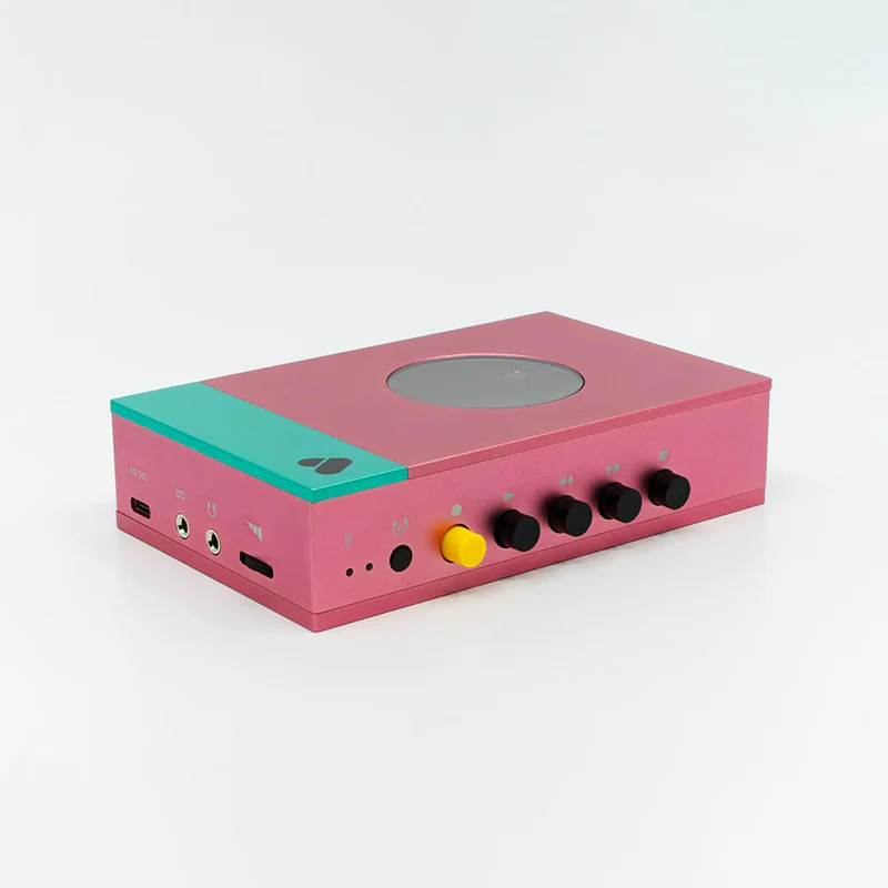 We Are Rewind Portable BT Cassette Player Lecteur rose et vert • Edith