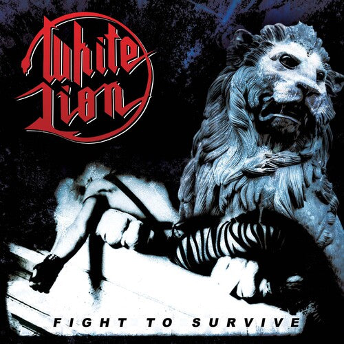 White Lion Fight To Survive (Colored Vinyl, White, Black & Red Splatter, Limited Edition)