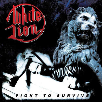 White Lion Fight To Survive (Colored Vinyl, White, Black & Red Splatter, Limited Edition)