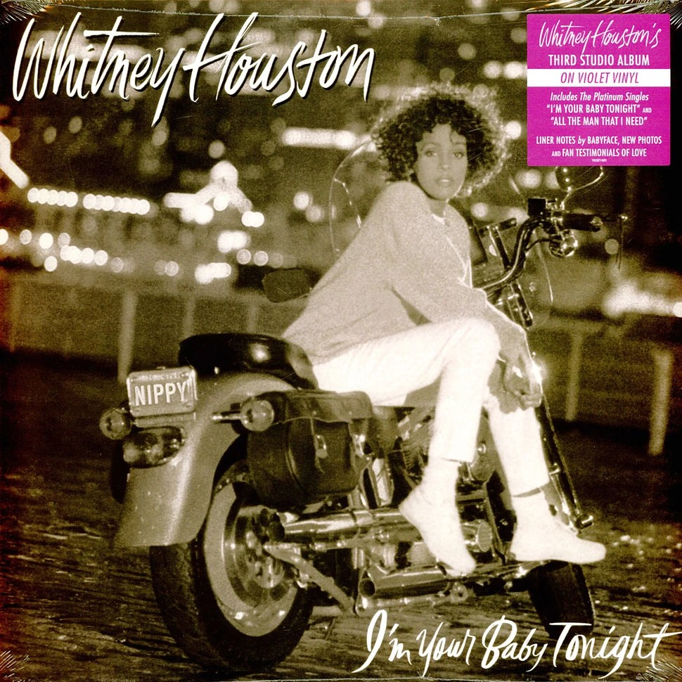 Whitney Houston I'm Your Baby Tonight (Special Edition, Violet Colored Vinyl) [Import]