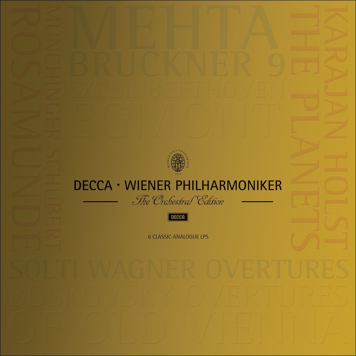 Wiener Philharmoniker Wiener Philharmoniker Edition (Limited Edition) (6 Lp's) (Box Set)