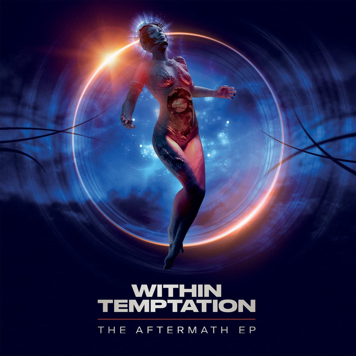 Within Temptation Aftermath EP (Limited Edition, 180 Gram Crystal Clear Vinyl (Side A) + Exclusive Print On Side B) [Import]