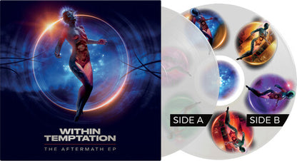 Within Temptation Aftermath EP (Limited Edition, 180 Gram Crystal Clear Vinyl (Side A) + Exclusive Print On Side B) [Import]