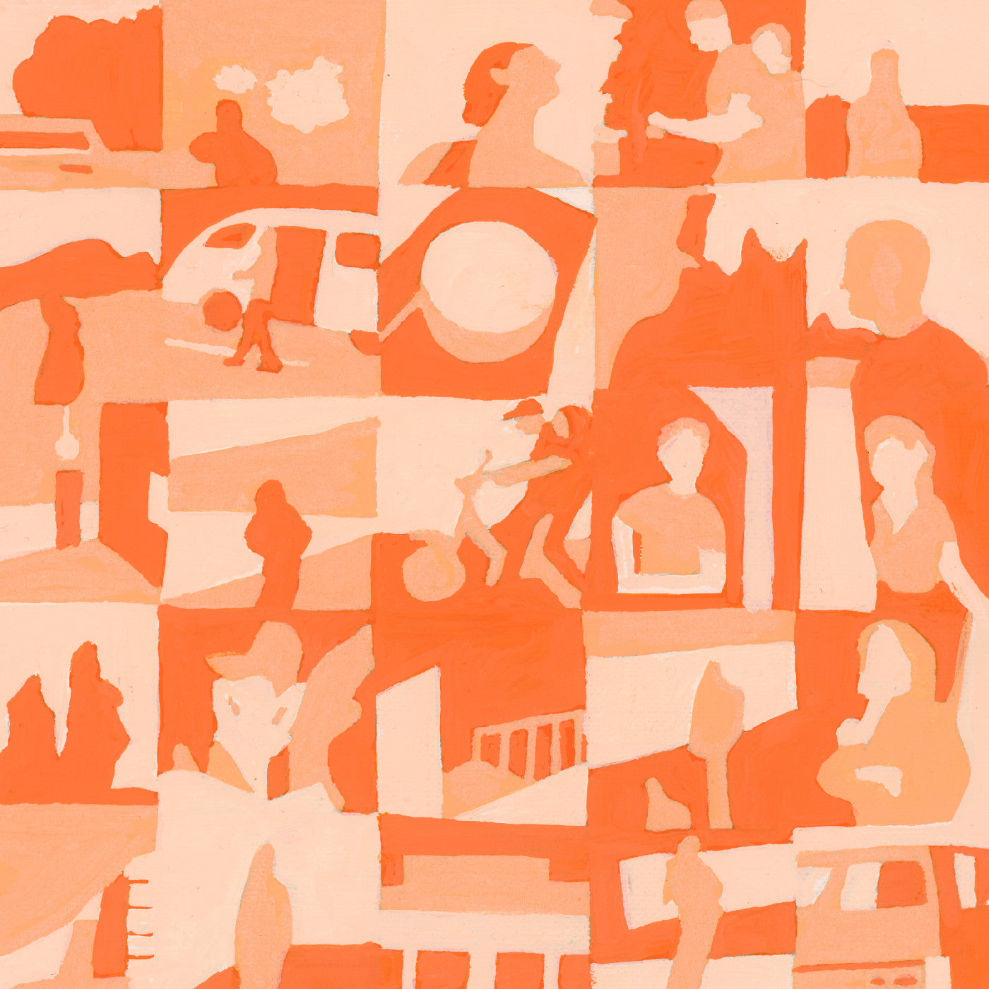 Work Wife Parade (Transparent Orange Vinyl)