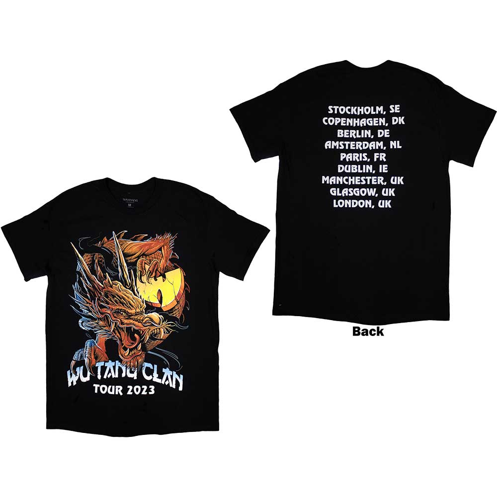 Wu-tang Clan Tour '23 Dragon Back Print