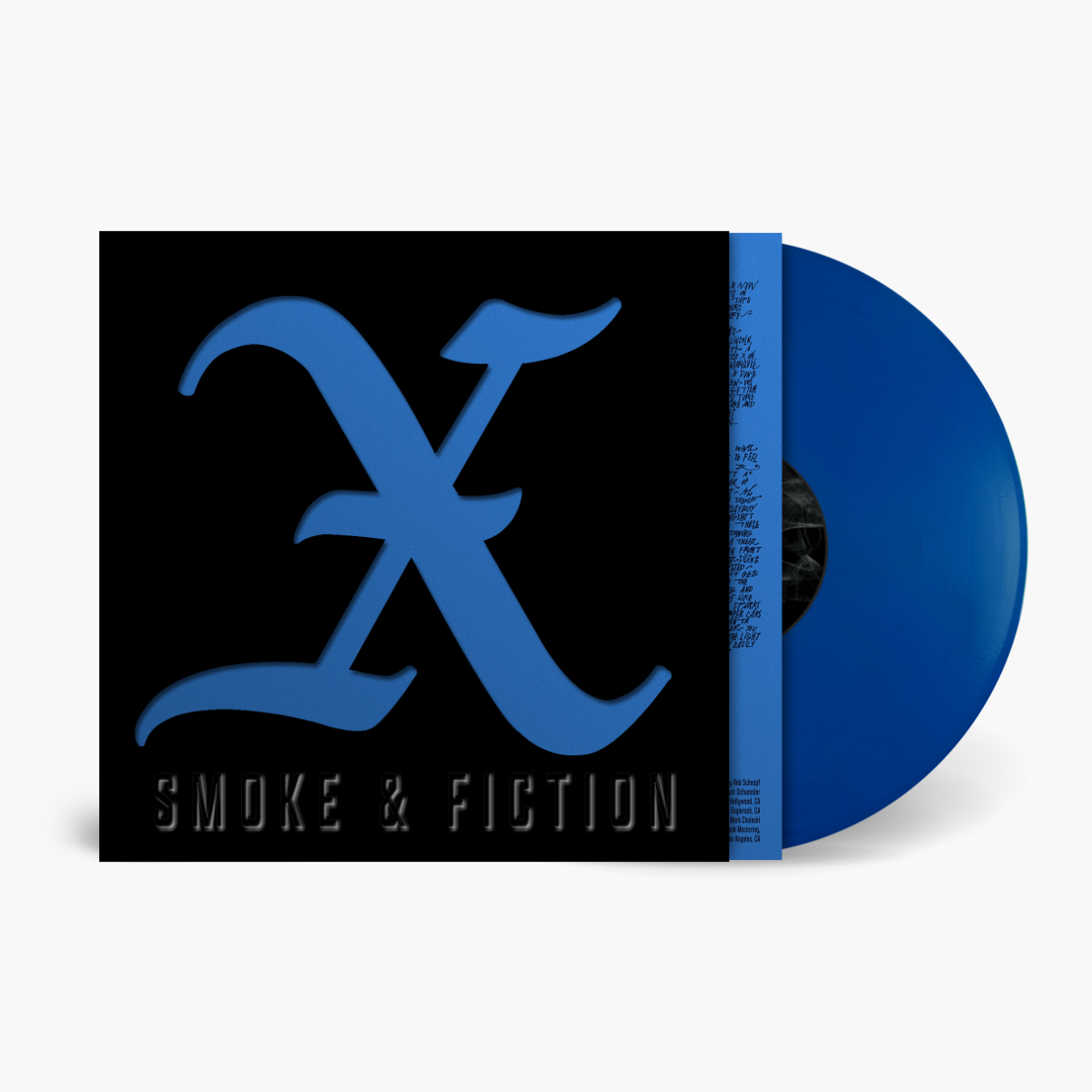 X Smoke & Fiction (Indie Exclusive, Colored Vinyl, Blue)