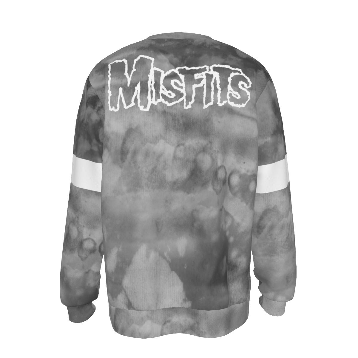 Yoycol Misfits Folded Skull All Over Print Sweatshirt As Shown