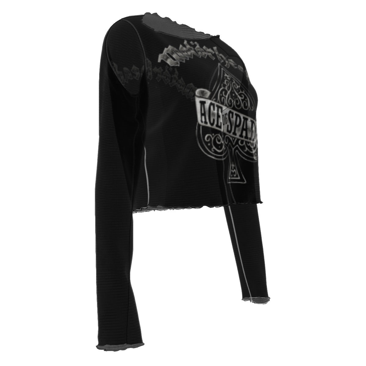 Yoycol Motorhead Ace of Spades Women's Mesh Top As Shown