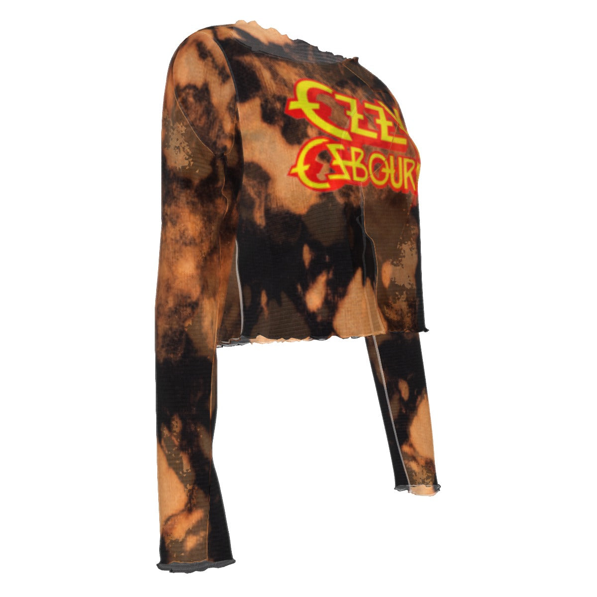 Yoycol Ozzy Osbourne Classic Logo Women's Mesh Top As Shown