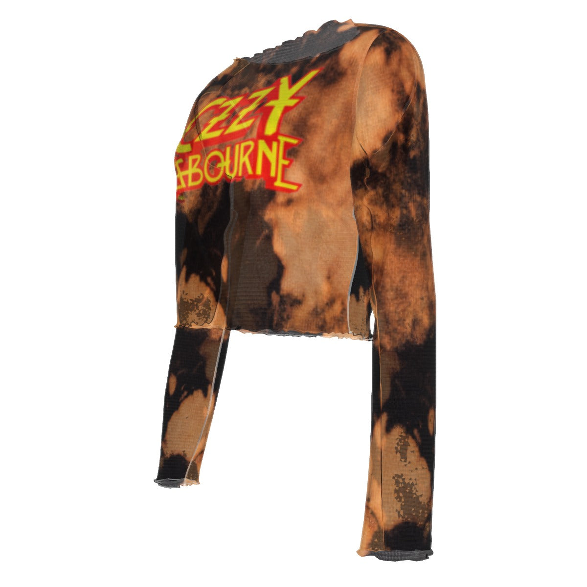 Yoycol Ozzy Osbourne Classic Logo Women's Mesh Top As Shown