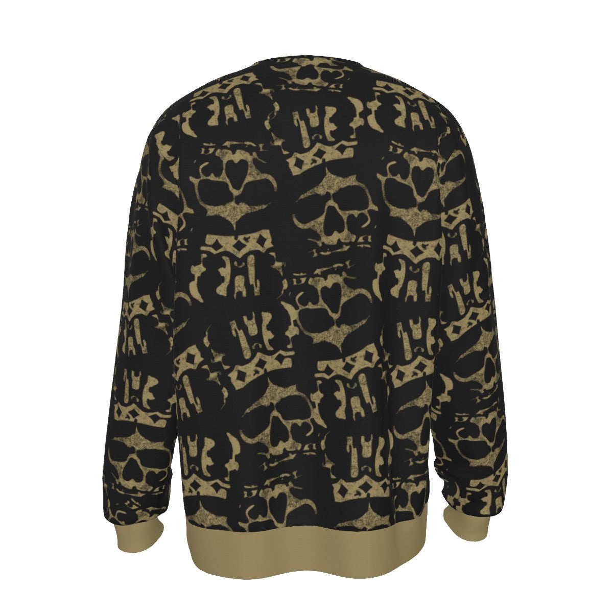 Yoycol Ozzy Osbourne Crown Skull All Over Print Sweatshirt As Shown