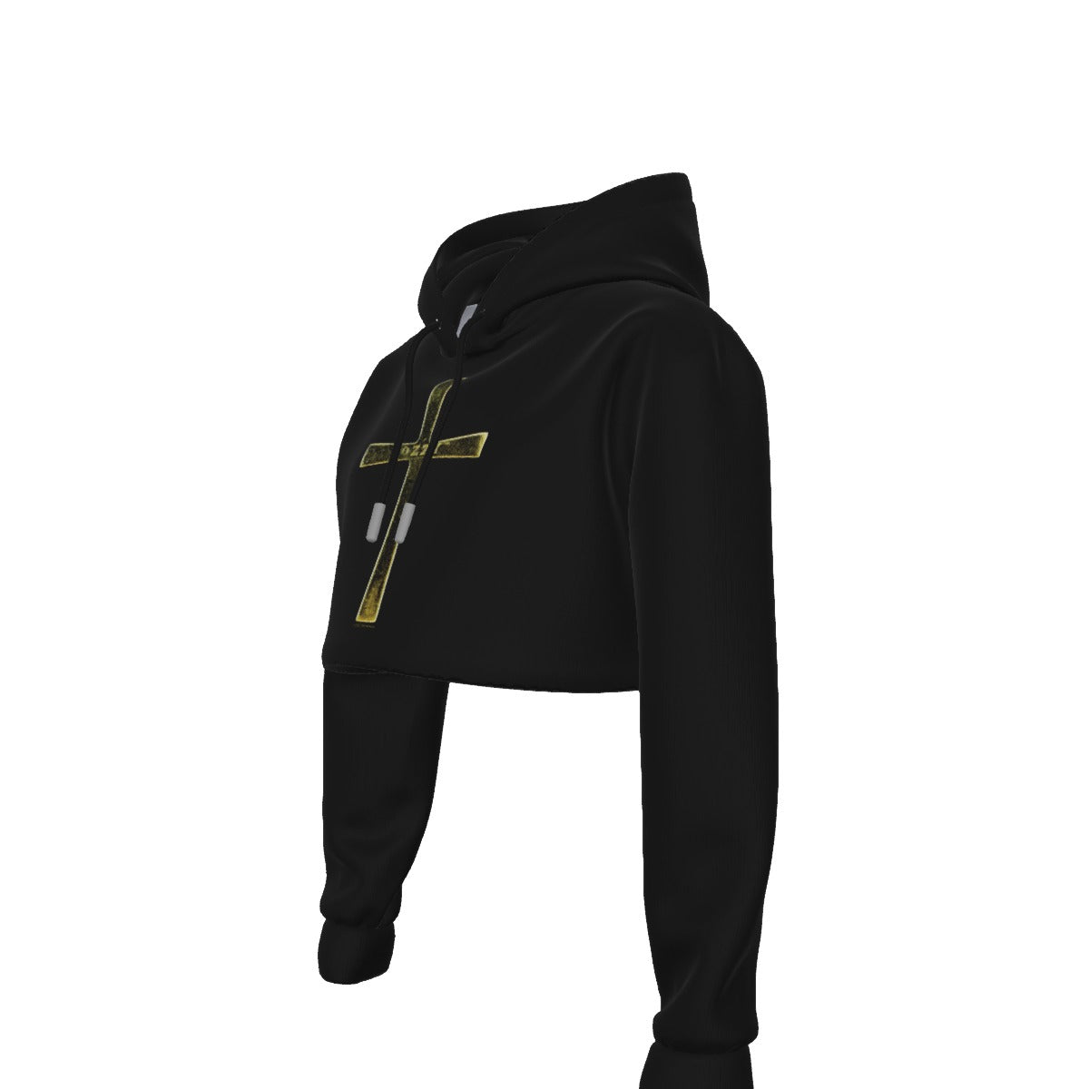 Yoycol Ozzy Osbourne Pray for Ozzy Women's Cropped Hoodie As Shown