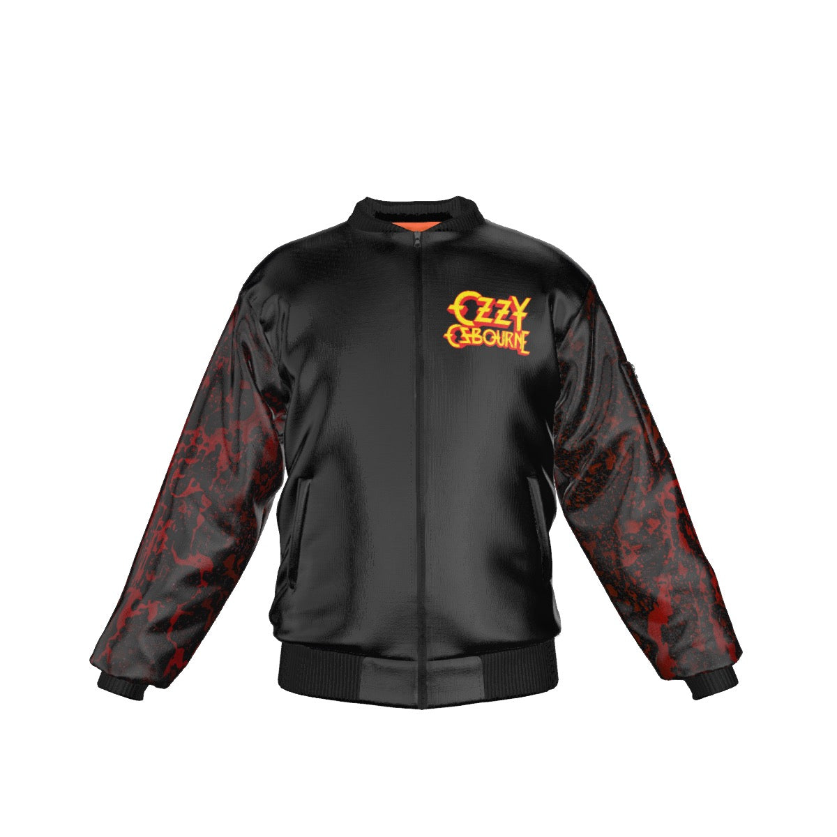 Yoycol Ozzy Osbourne Screaming Bomber Jacket As Shown