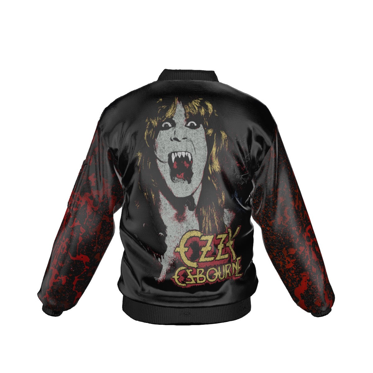 Yoycol Ozzy Osbourne Screaming Bomber Jacket As Shown