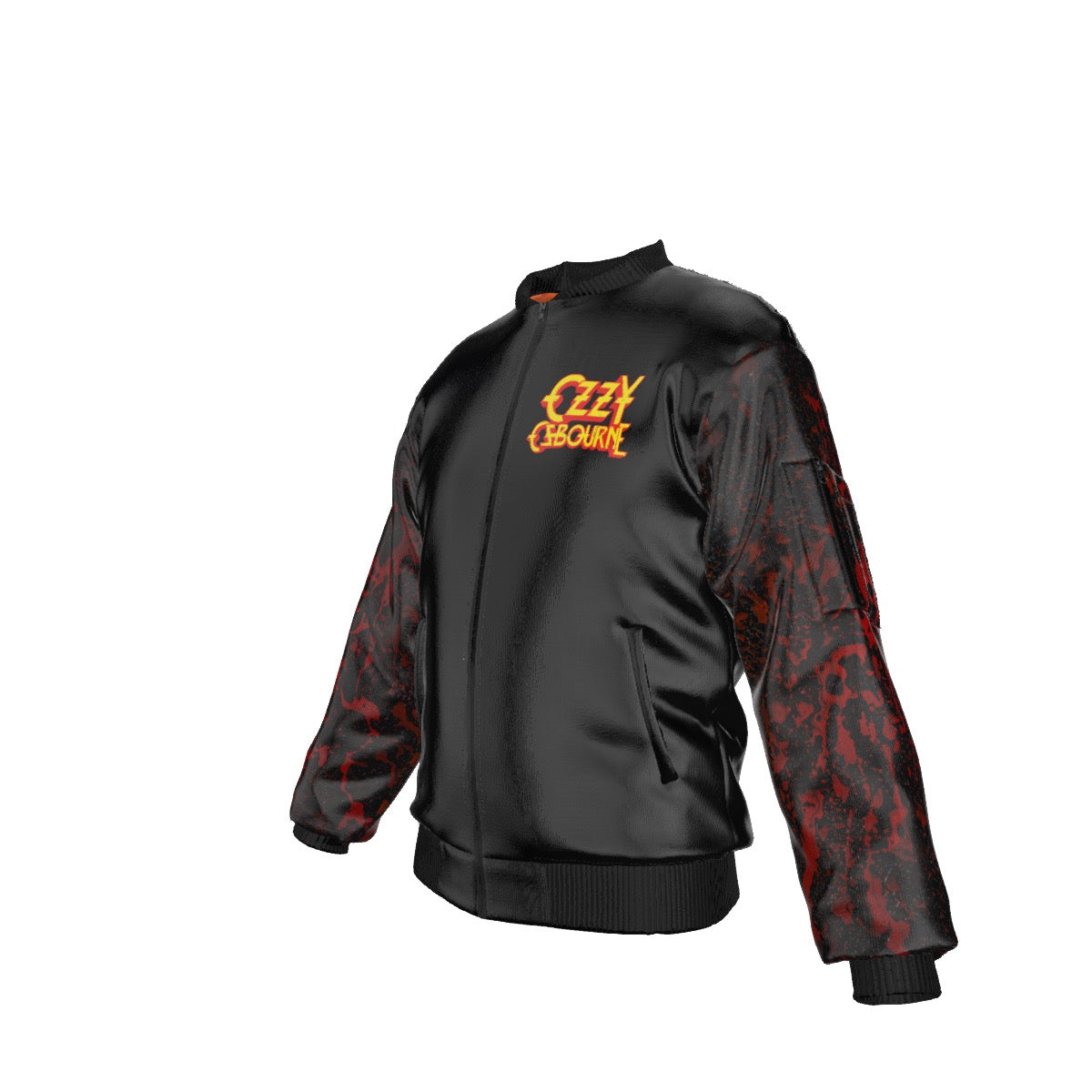 Yoycol Ozzy Osbourne Screaming Bomber Jacket As Shown