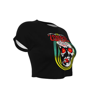 Yoycol Rob Zombie Clown Skull Women's Crop Top As Shown
