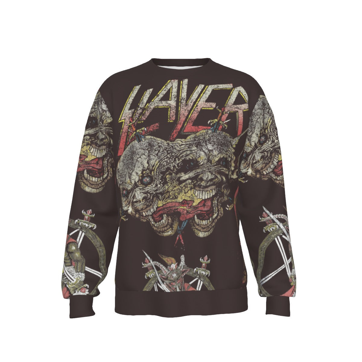 Yoycol Slayer 666 Ways All Over Print Sweatshirt As Shown