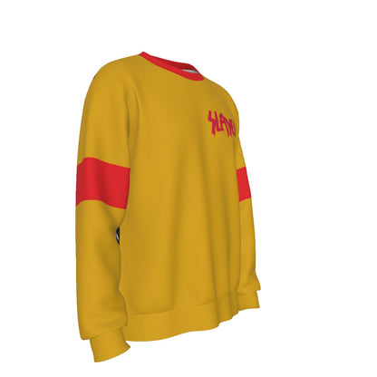 Yoycol Slayer Giant Skull All Over Print Sweatshirt As Shown