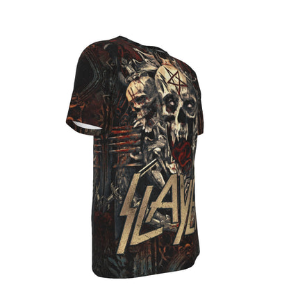 Yoycol Slayer Gothic All Over Print T-Shirt - 100% Cotton As Shown
