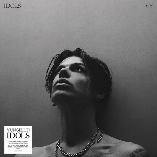 YUNGBLUD Idols (Supermoon Silver Lp) [Signed Insert] (Indie Exclusive)