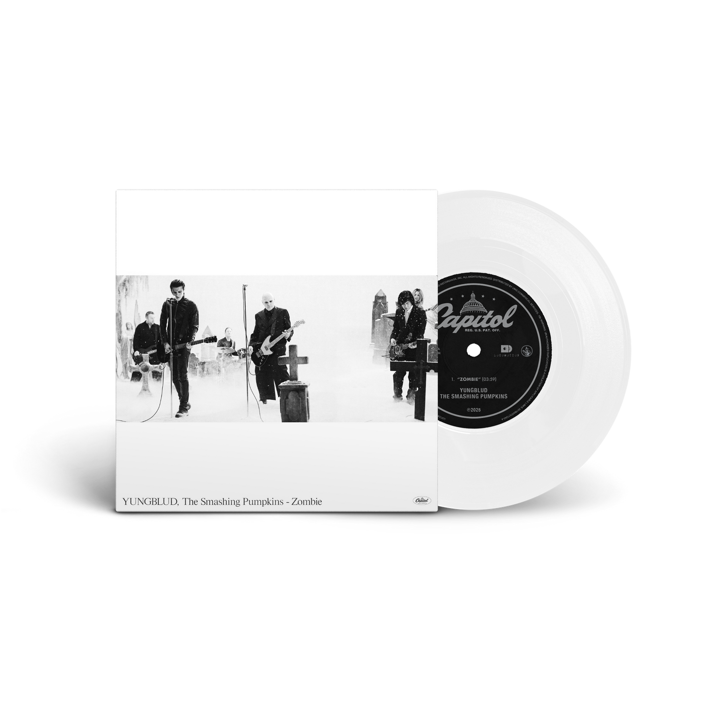 Yungblud/The Smashing Pumpkins Zombie [White 7" Single]