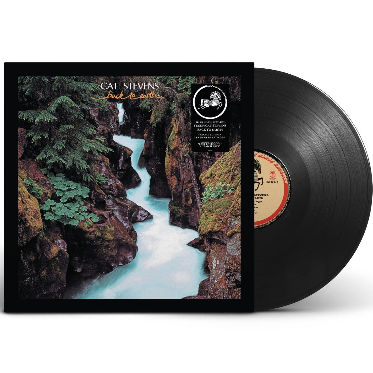 Yusuf/ Cat Stevens Back To Earth (Indie Exclusive, Limited Edition, 180 Gram Vinyl, Lenticular Cover)