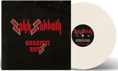 Zakk Sabbath Greatest Riffs (Limited Edition, 140 Gram White Colored Vinyl)