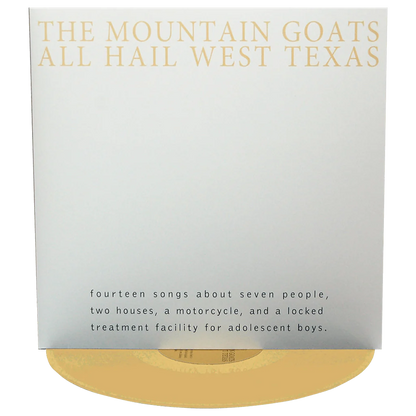 The Mountain Goats - All Hail West Texas (Peak Vinyl)