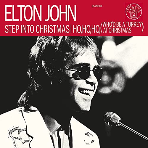 Elton John Step Into Christmas [Red 10" Vinyl]