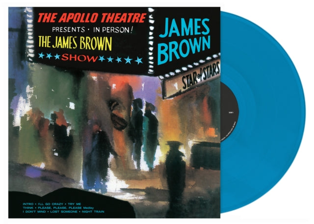 James Brown Live At The Apollo (Cyan Blue Vinyl)