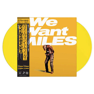 Miles Davis We Want Miles (Opaque Yellow Vinyl, Obi Strip) (2 Lp's)